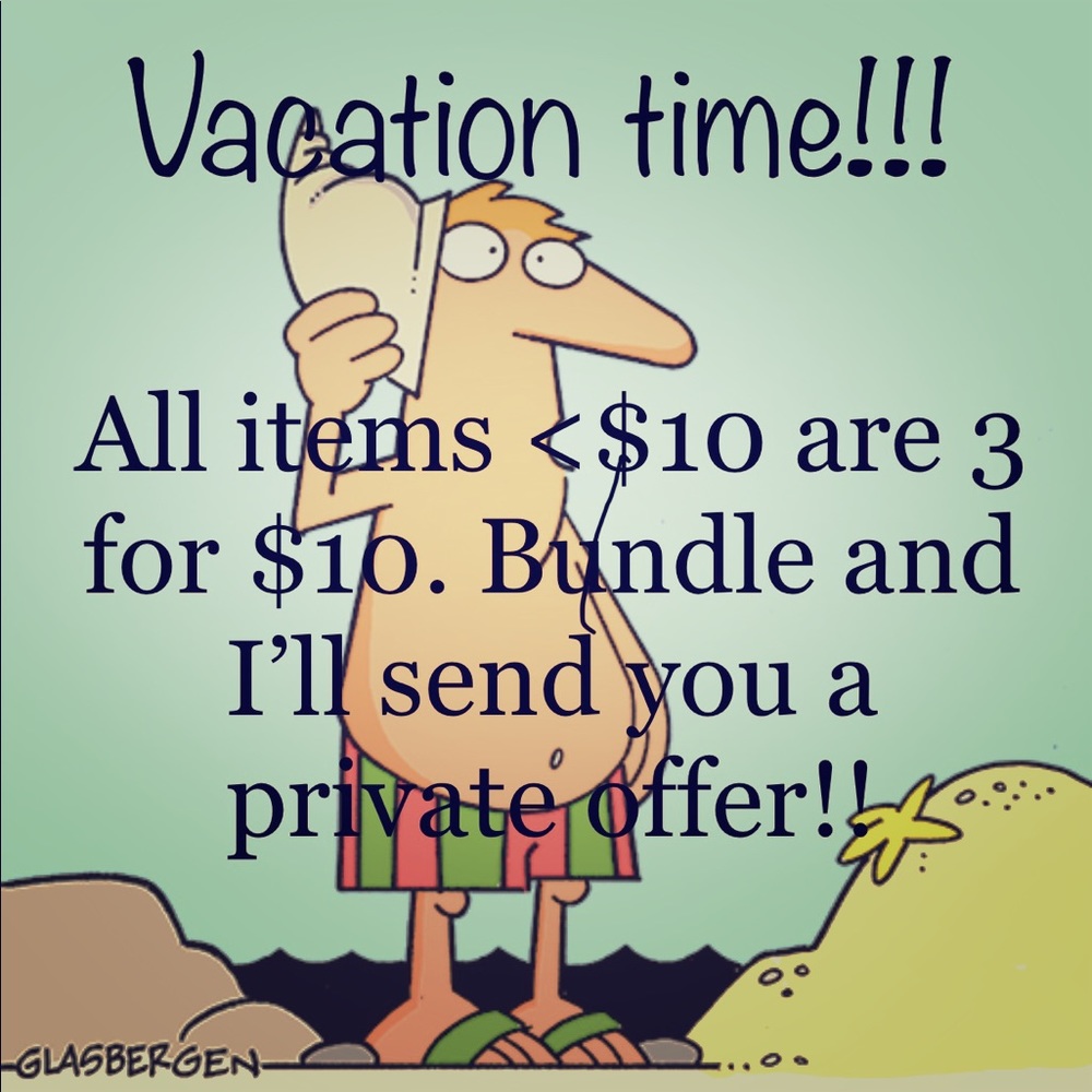Sale time!! Vacation is coming!!
